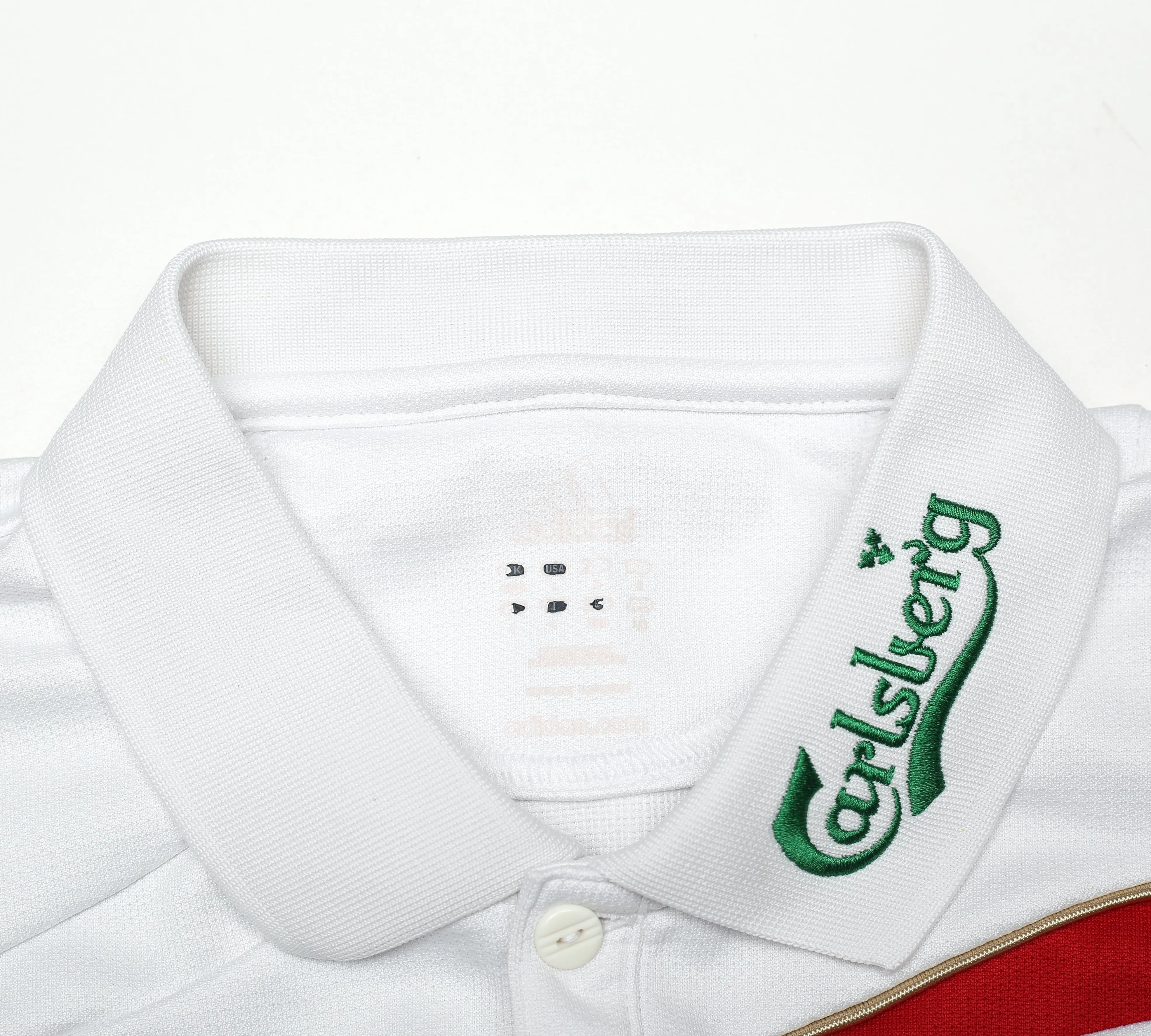 2008/09 Liverpool Vintage Adidas Polo Football Shirt (L)