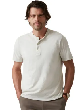 34 HERITAGE - SHORT SLEEVE SLUB HENLEY