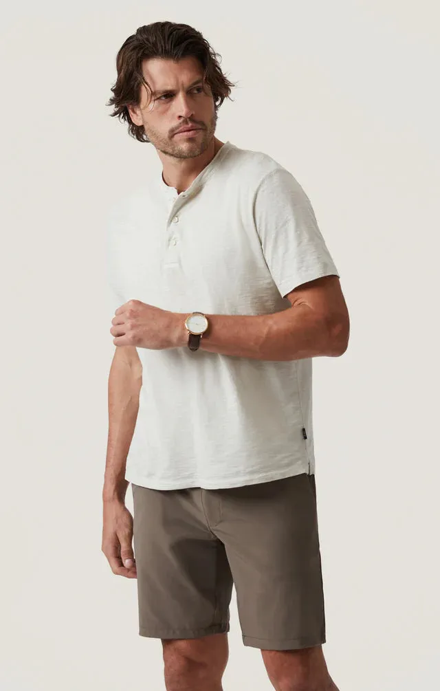 34 HERITAGE - SHORT SLEEVE SLUB HENLEY