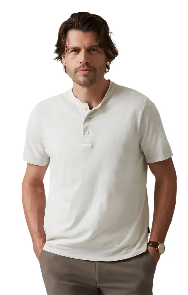 34 HERITAGE - SHORT SLEEVE SLUB HENLEY