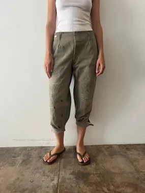 40s/50s Japanese Cotton Twill Work Pants
