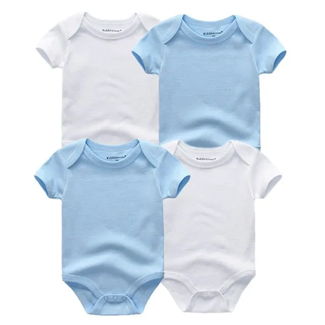 4pcs Baby Bodysuit 0-12M
