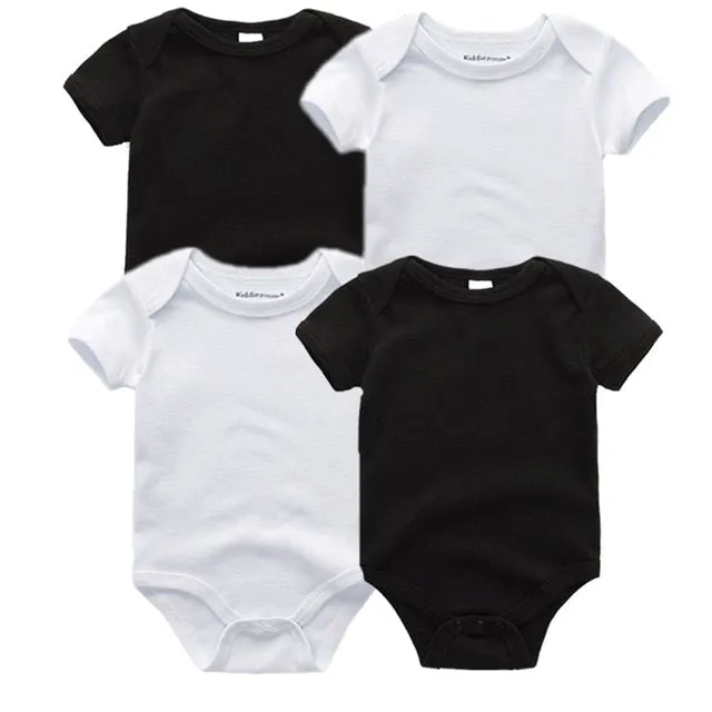 4pcs Baby Bodysuit 0-12M