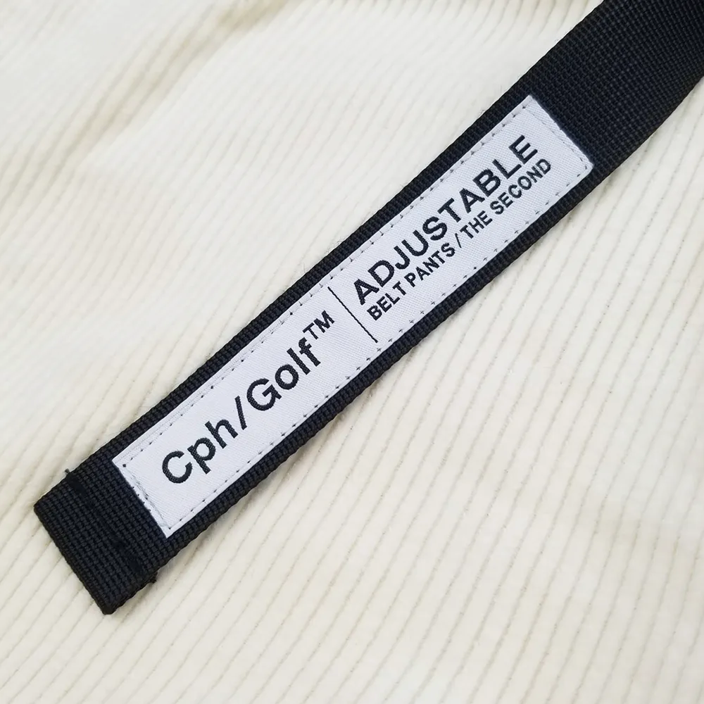 #ADJUSTABLE CORDUROY  PANTS