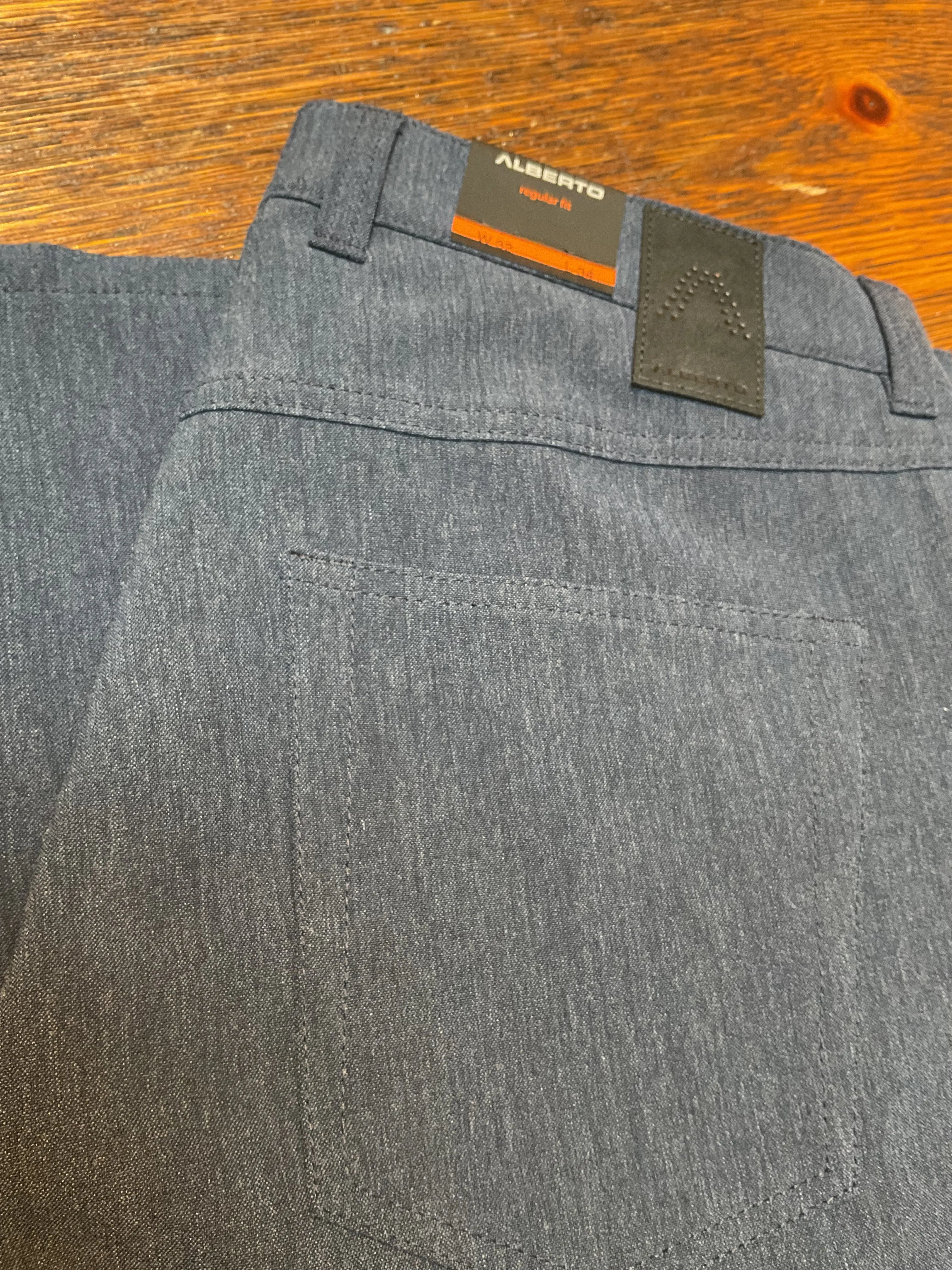 ALBERTO Ceramica Medium Blue Pant