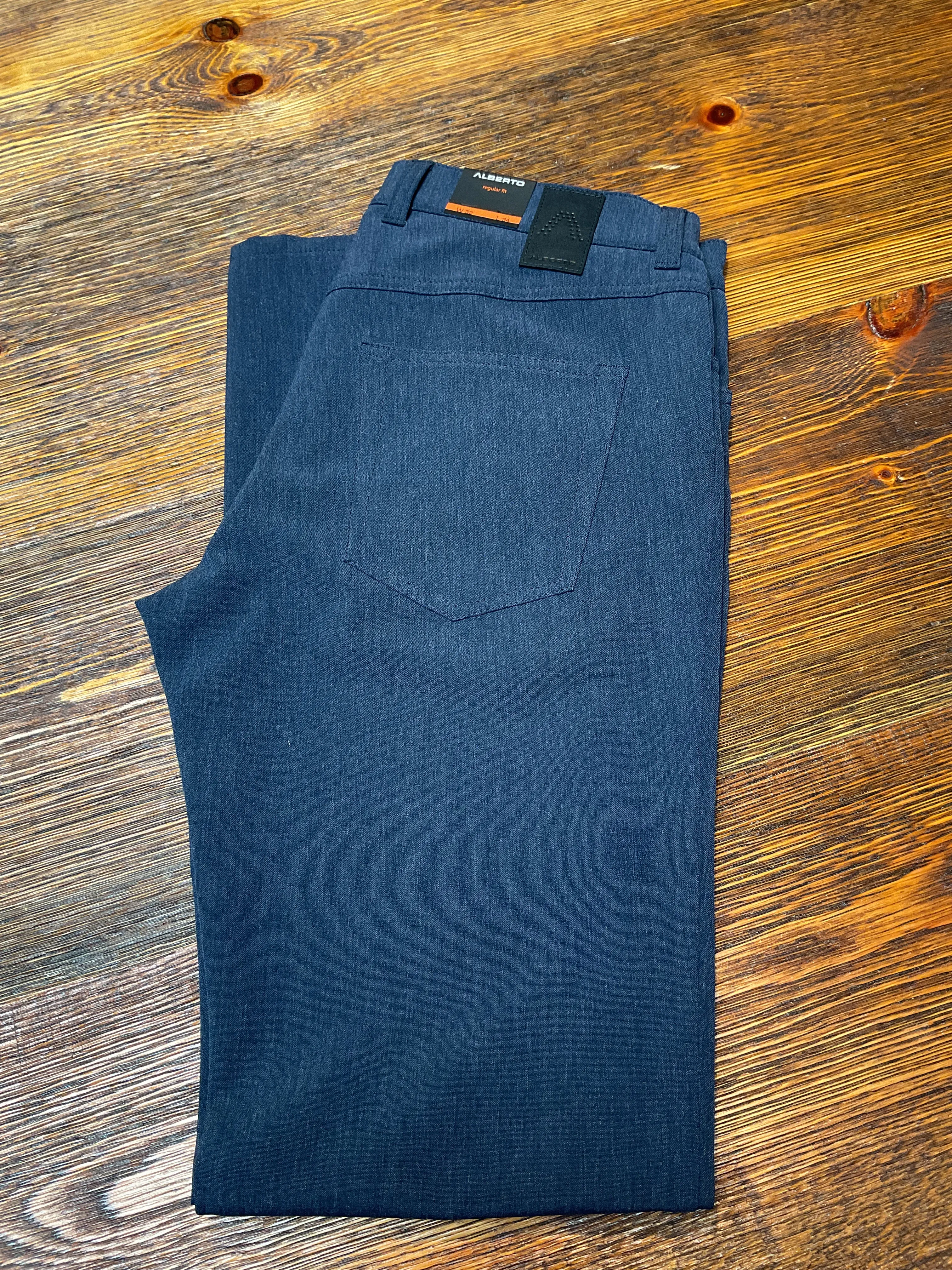 ALBERTO Ceramica Medium Blue Pant