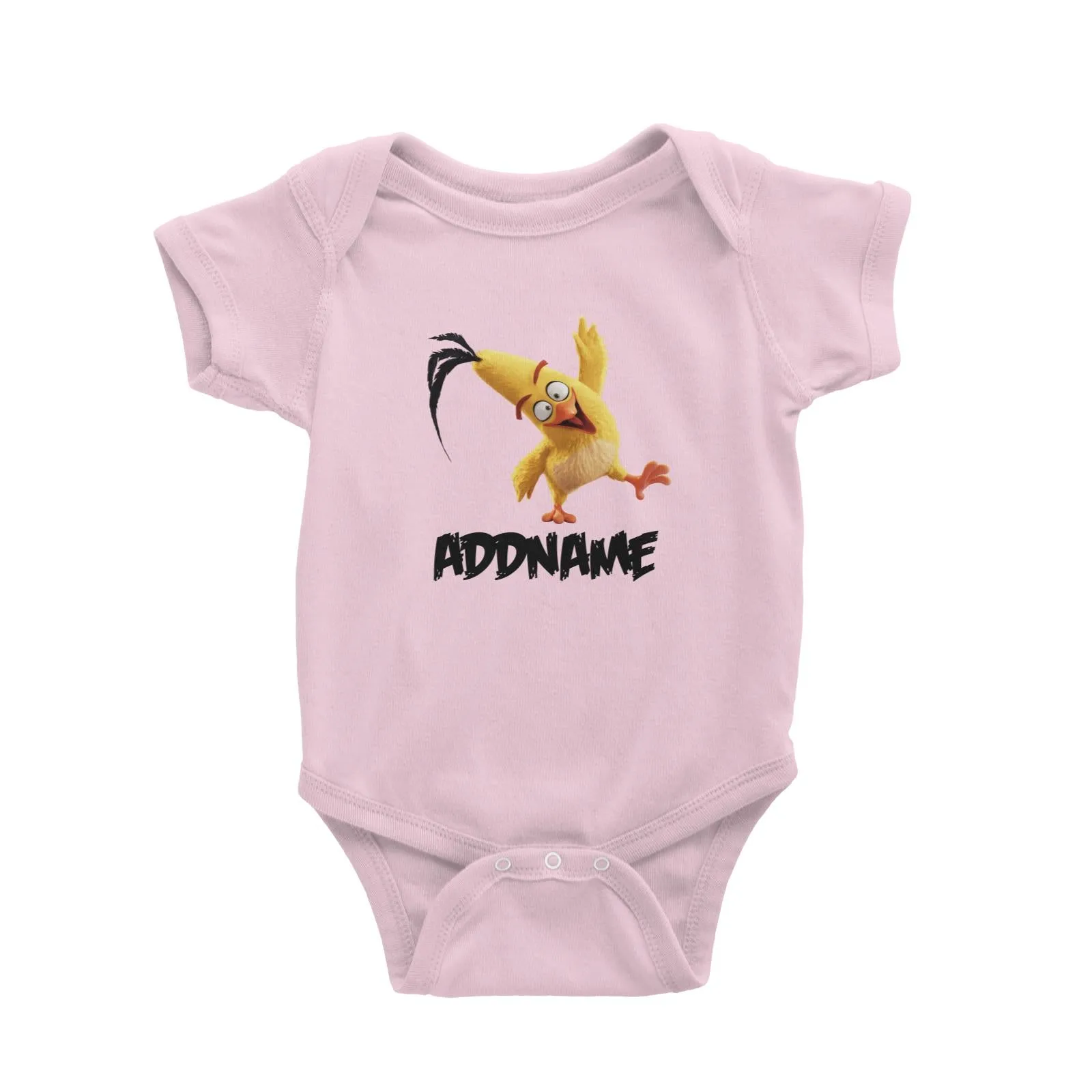 Angry Bird Chuck Addname Baby Romper