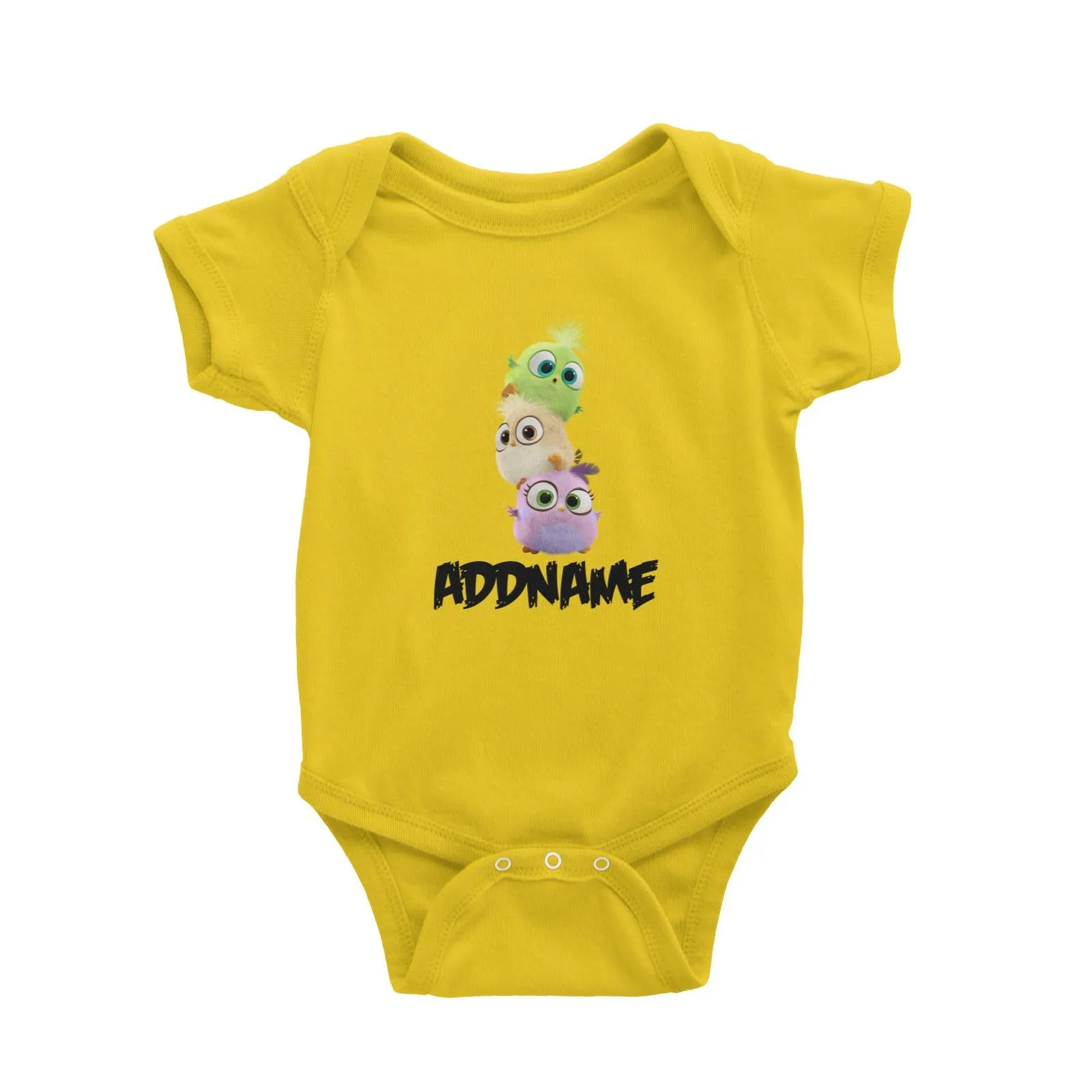 Angry Bird Hatchlings Addname Baby Romper