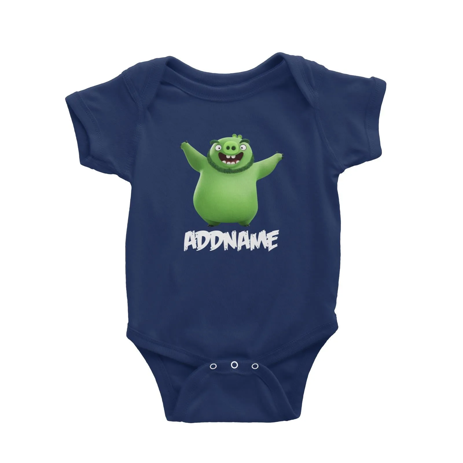 Angry Bird Leonard Pig Addname Baby Romper