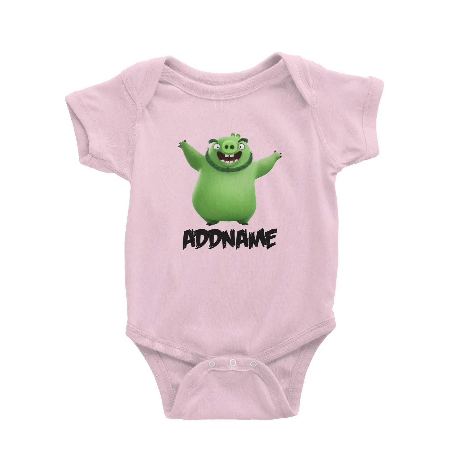 Angry Bird Leonard Pig Addname Baby Romper
