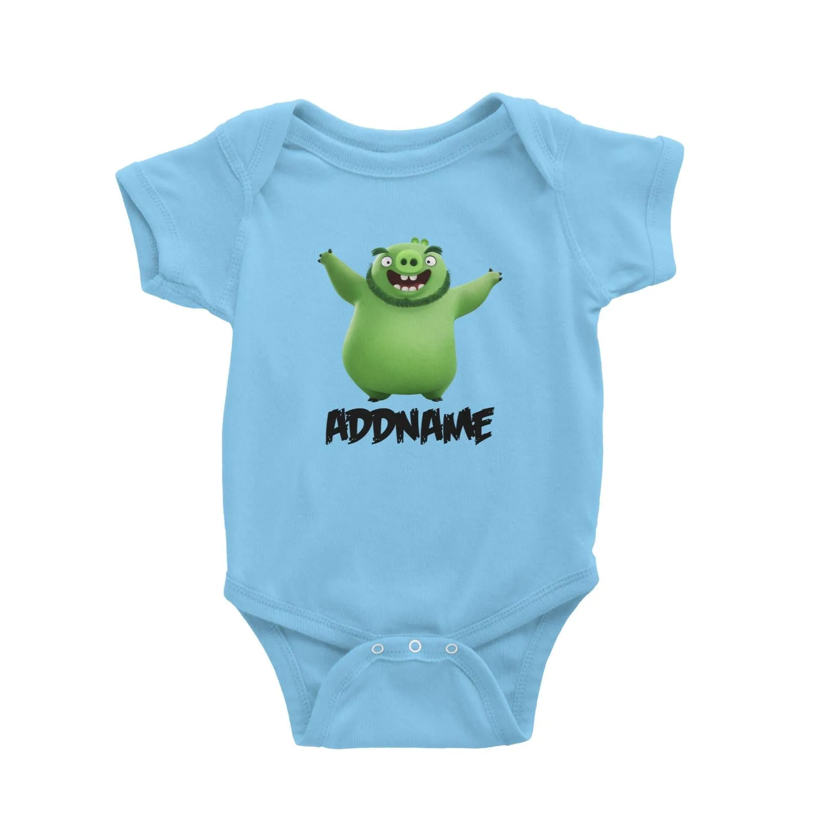Angry Bird Leonard Pig Addname Baby Romper