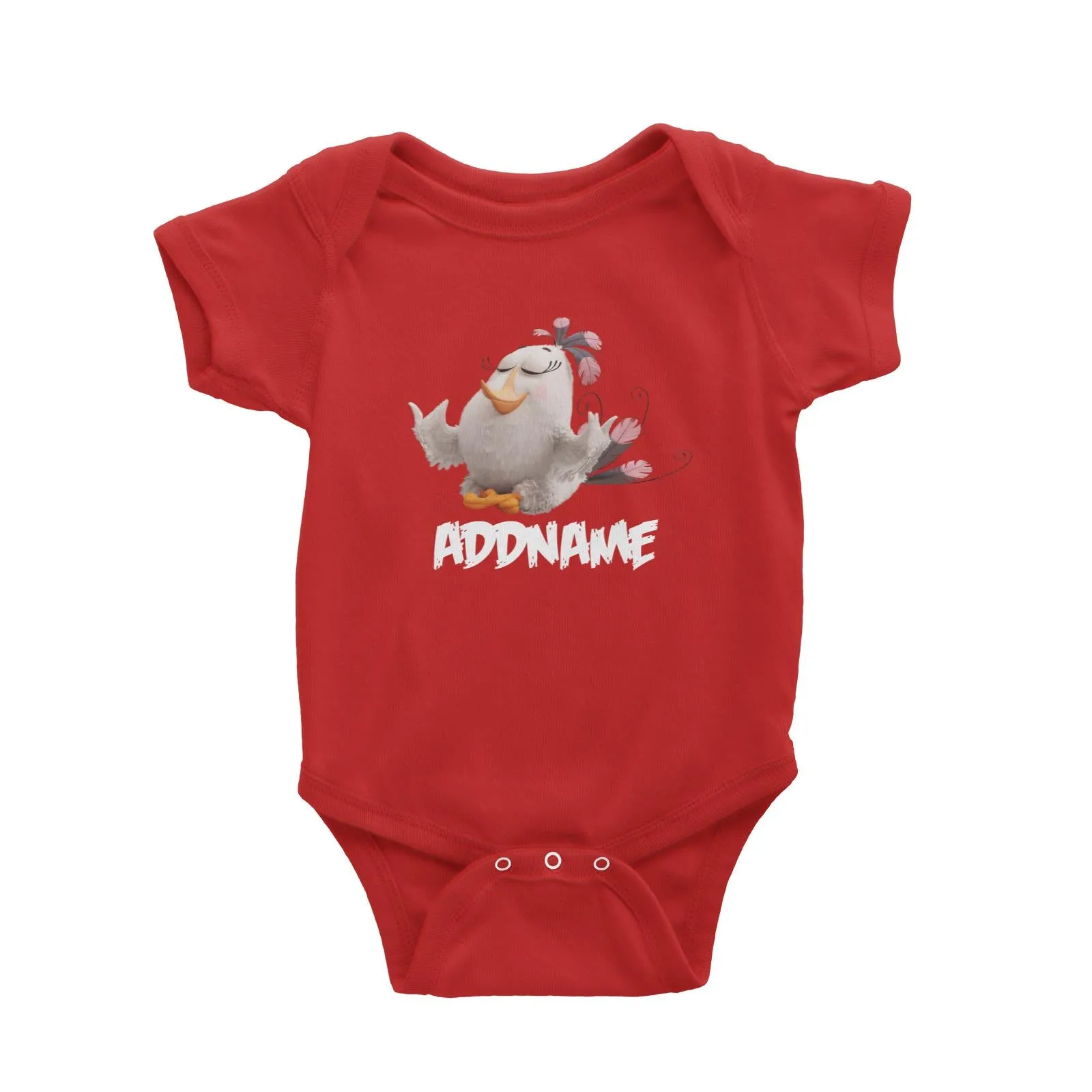 Angry Bird Matilda Addname Baby Romper