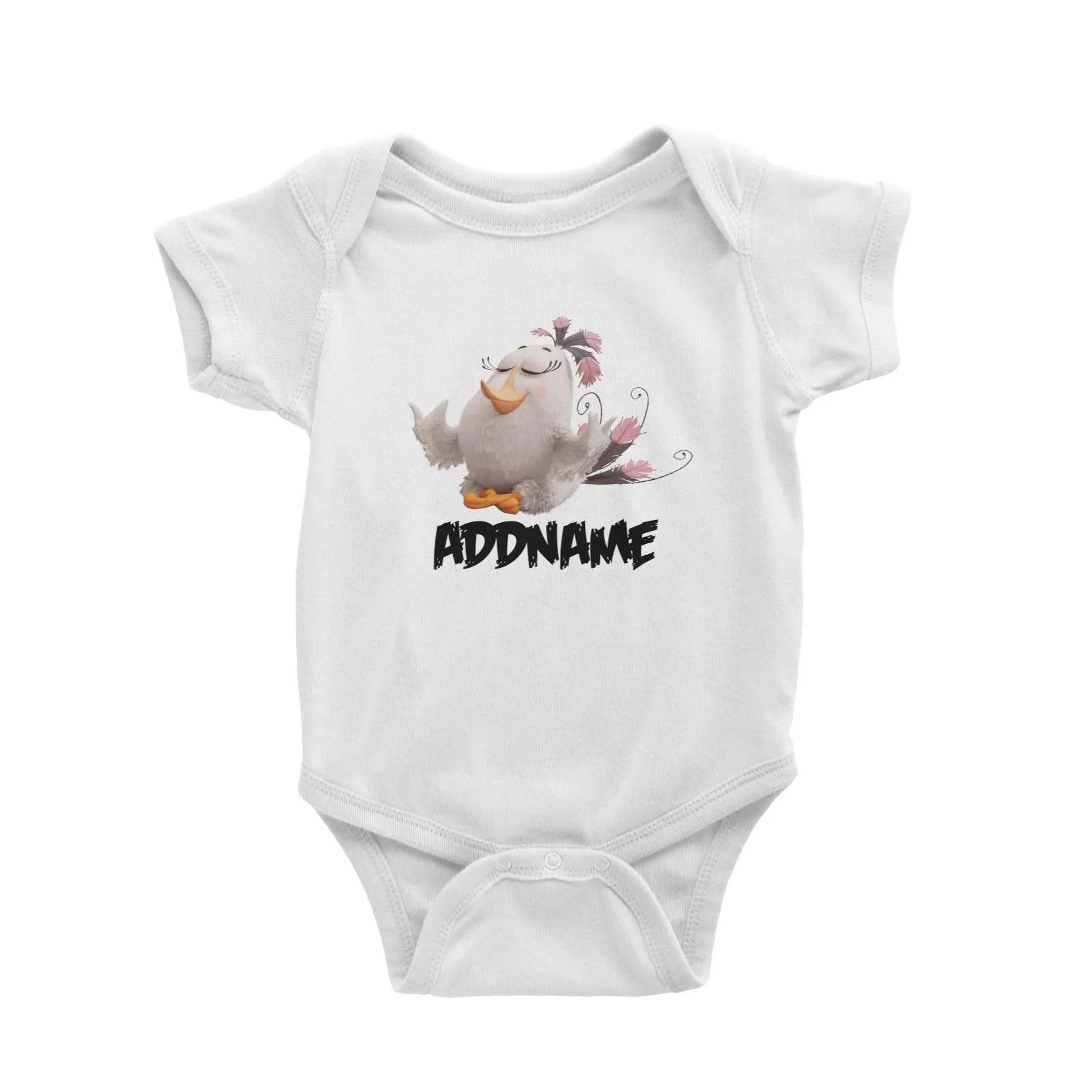 Angry Bird Matilda Addname Baby Romper