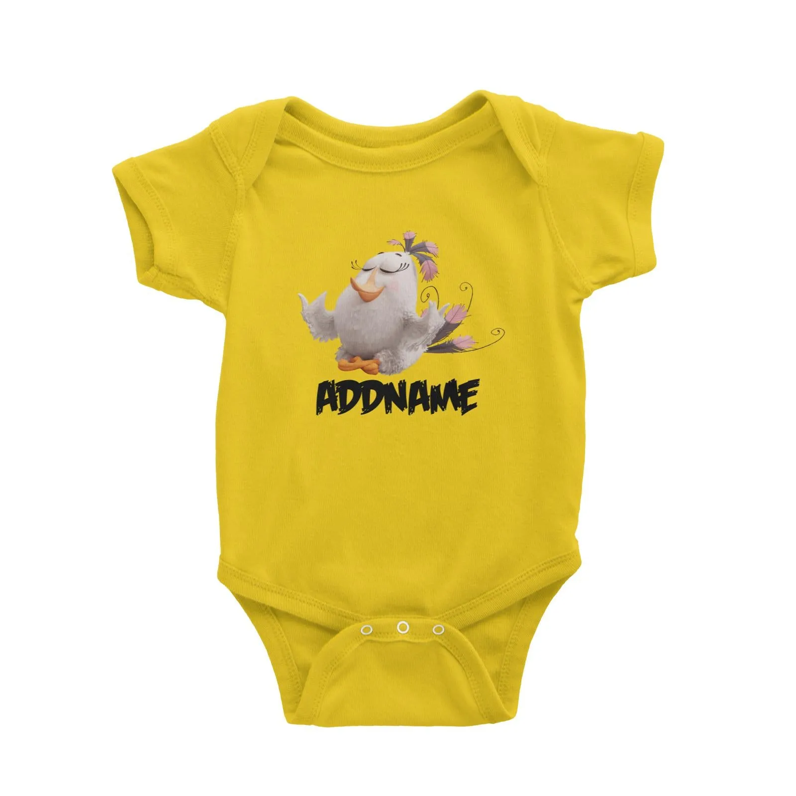 Angry Bird Matilda Addname Baby Romper