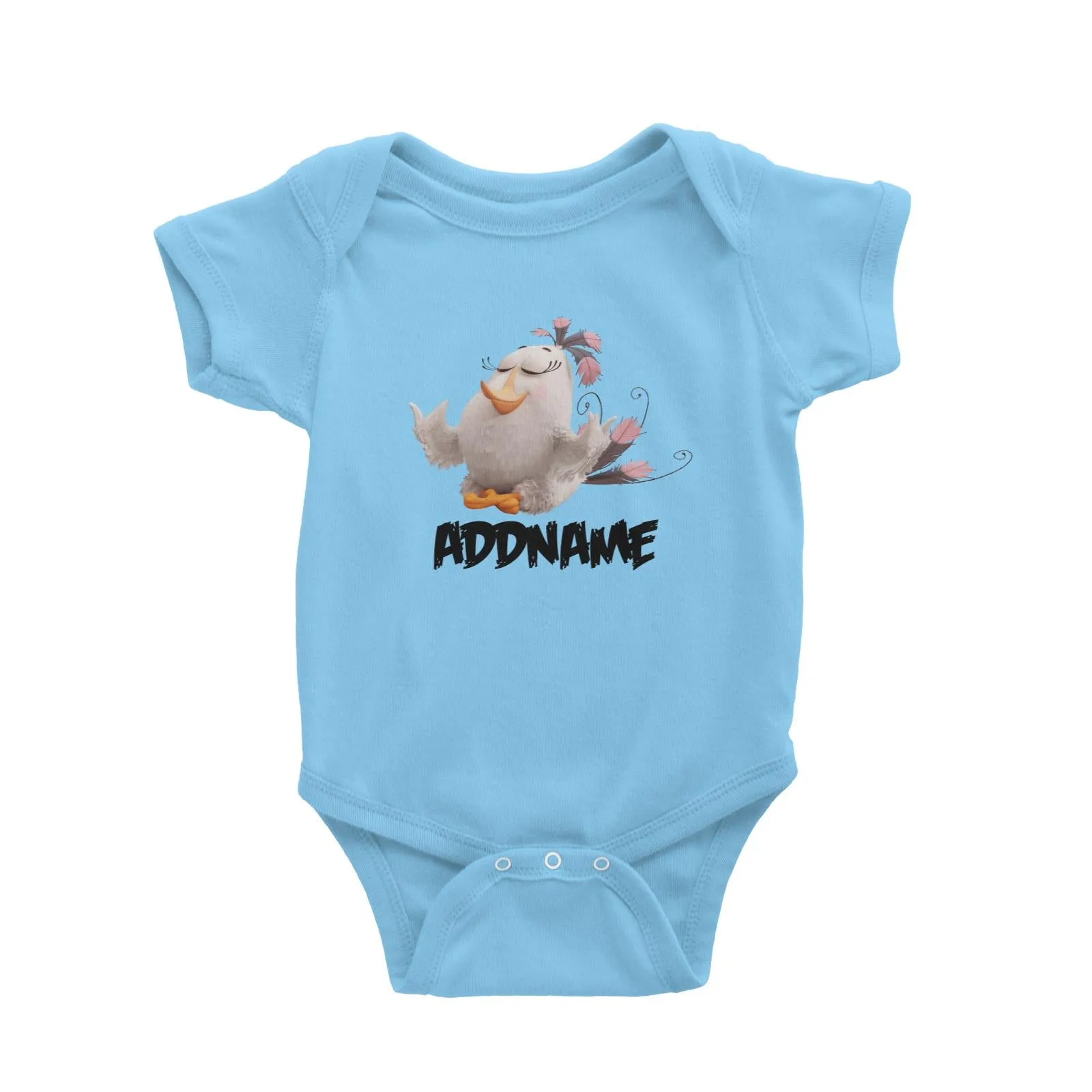 Angry Bird Matilda Addname Baby Romper
