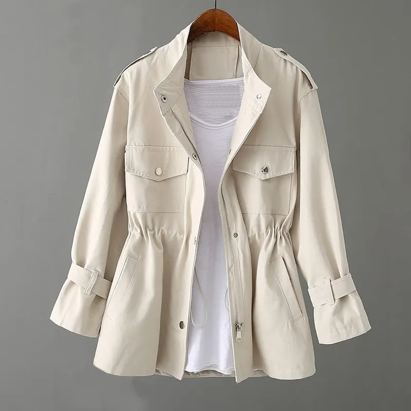 Avalyn | Trench Coat for Women - Stylish Double-Breasted Outerwear, Classic Long Coat for Fall & Winter