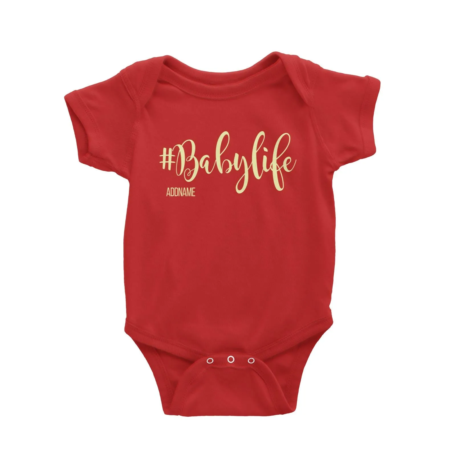 Baby Life Hashtag Baby Romper