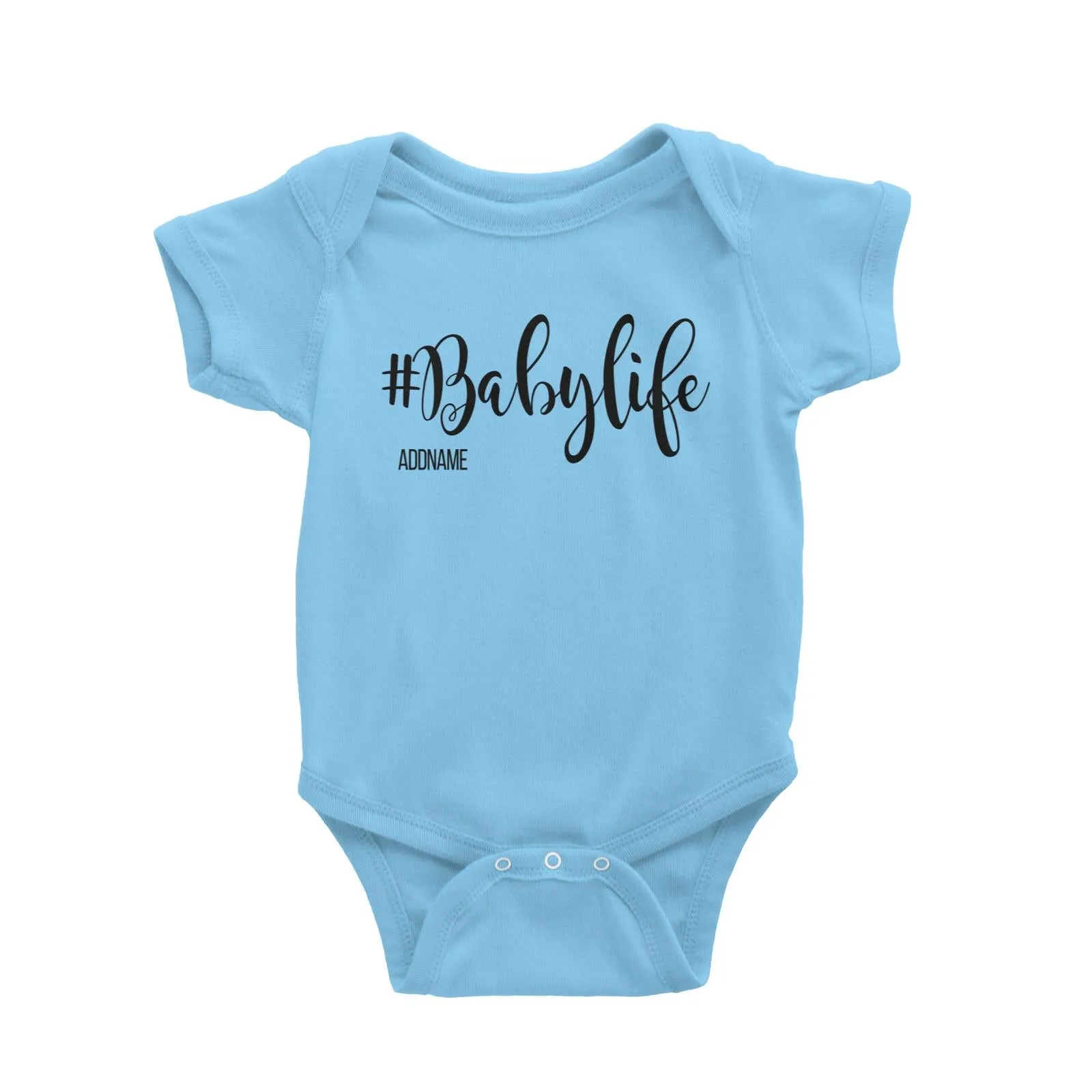 Baby Life Hashtag Baby Romper