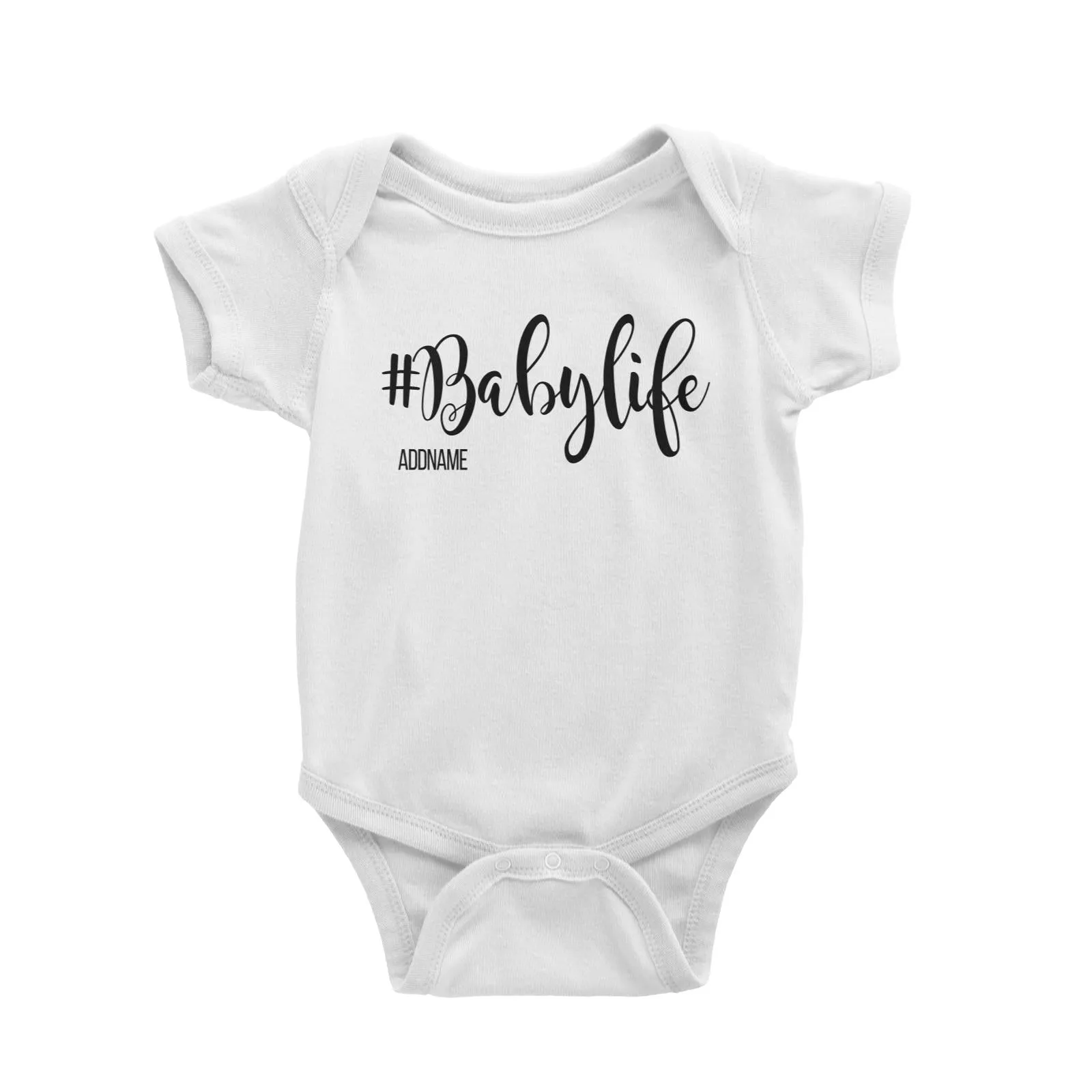 Baby Life Hashtag Baby Romper