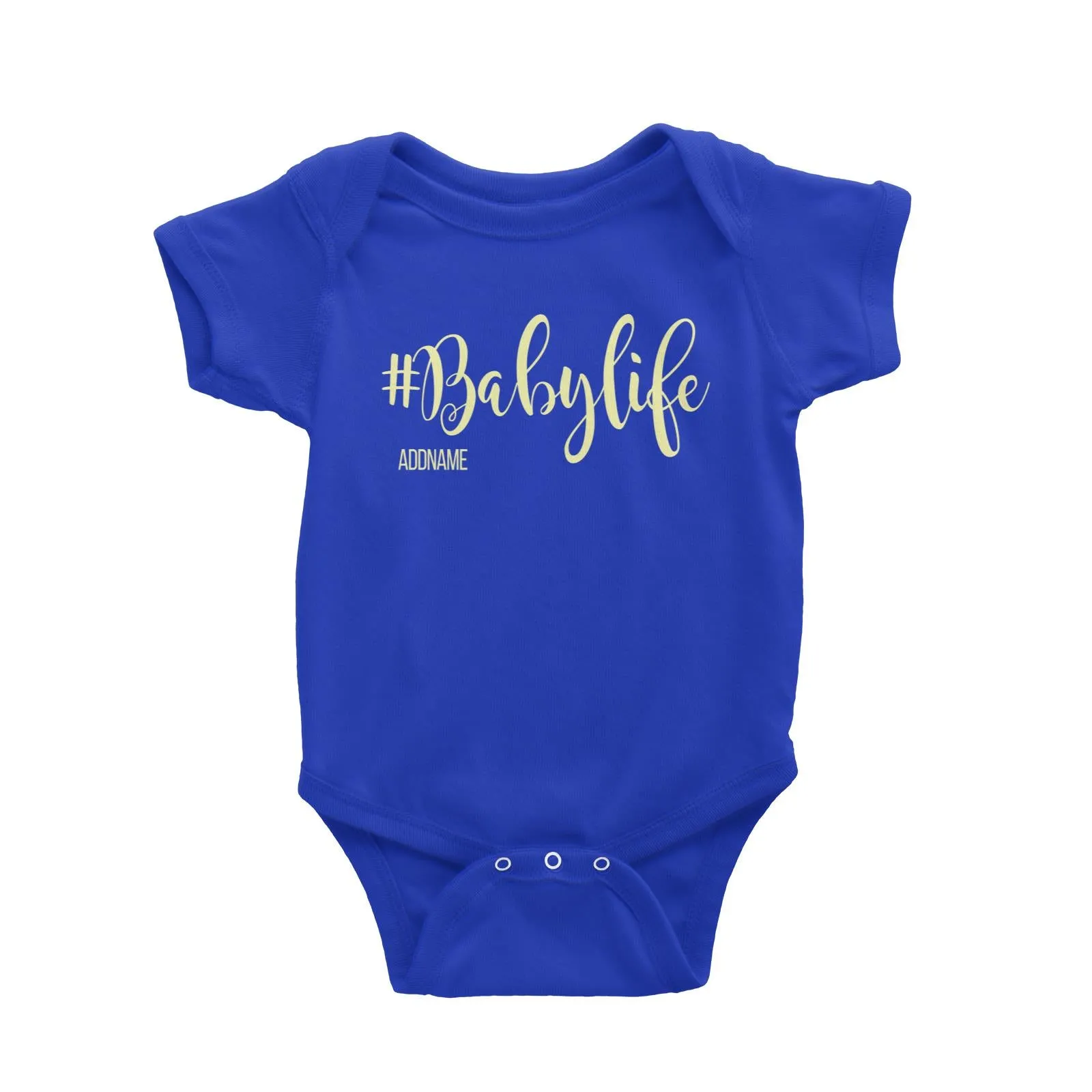 Baby Life Hashtag Baby Romper