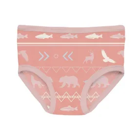 Bamboo Underwear - Blush Native Tribal Lore