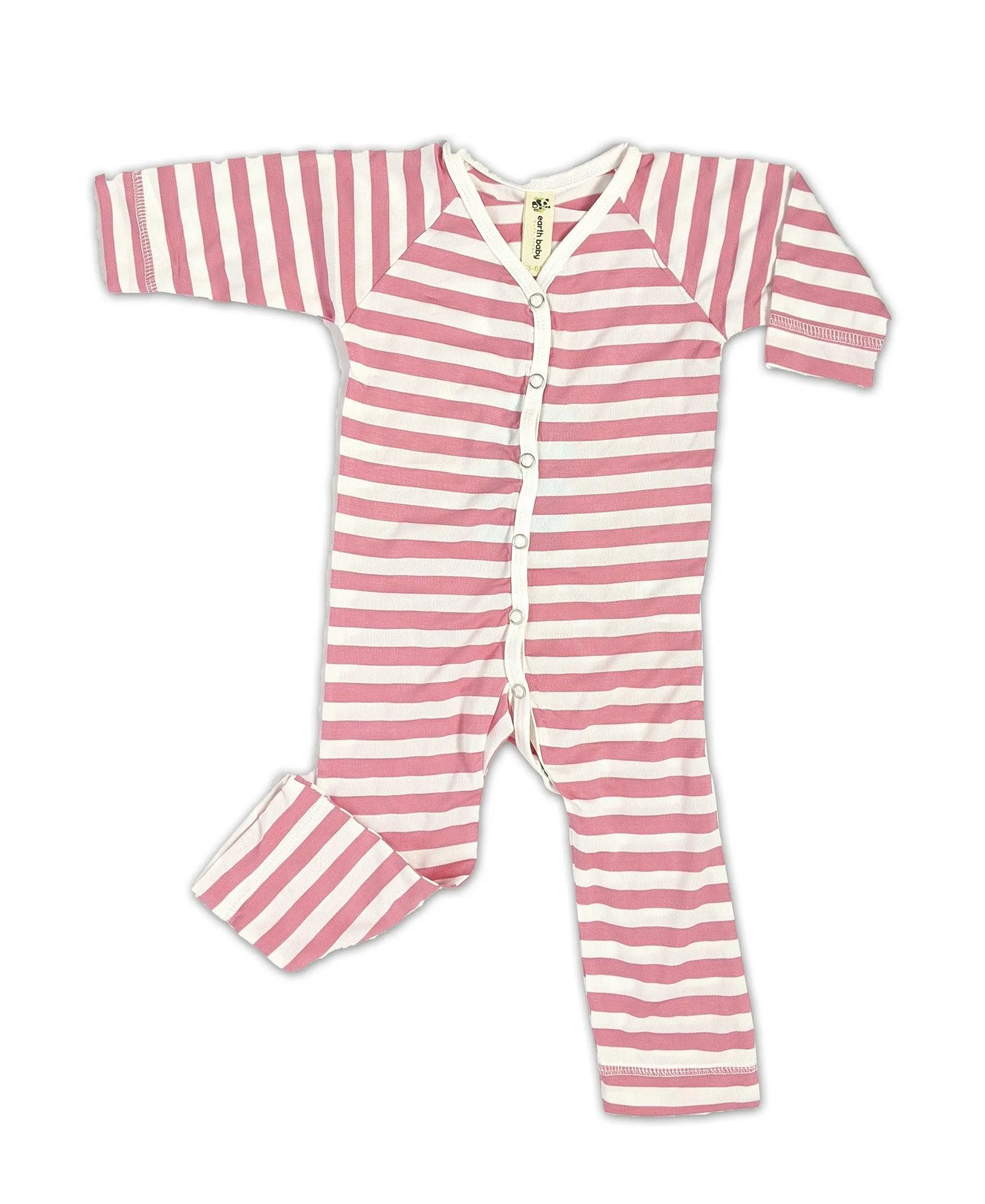 Bamboo V-neck Long Sleeve Coverall