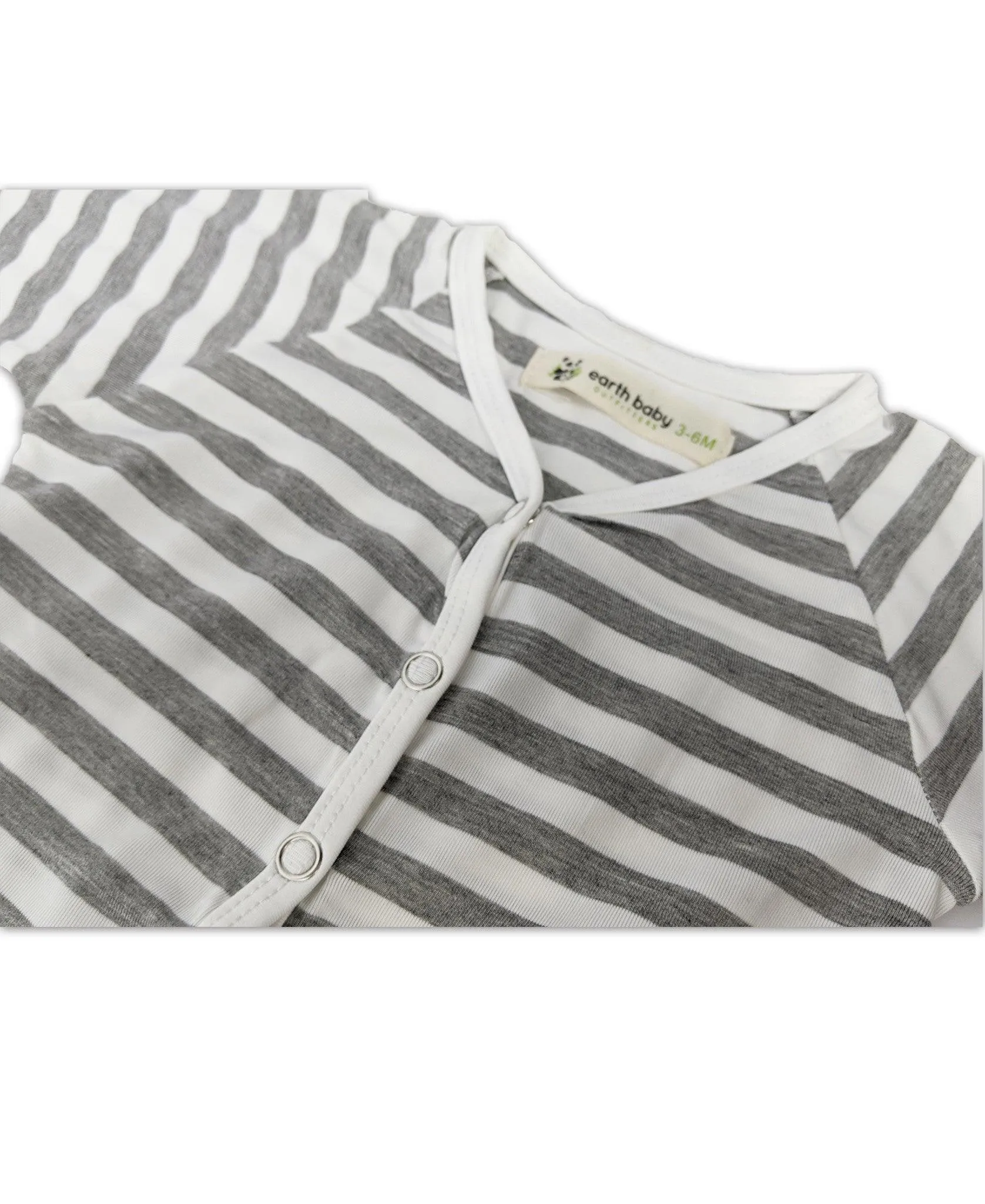 Bamboo V-neck Long Sleeve Coverall