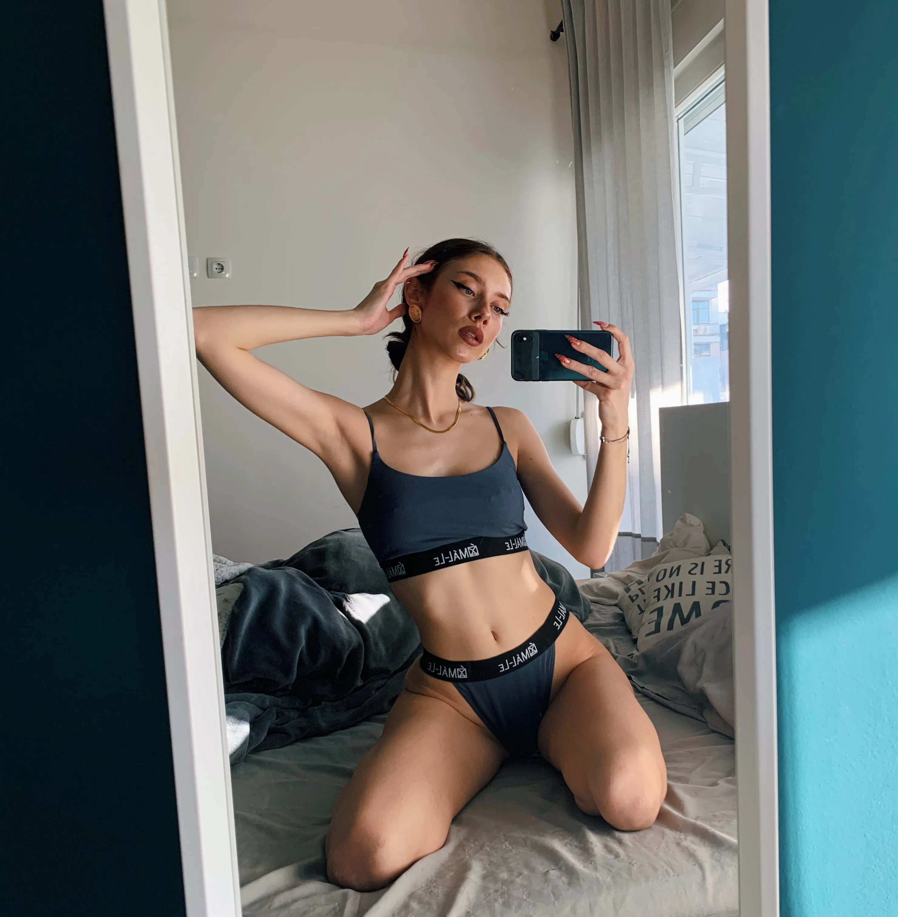 Basic Gray Classic Bra