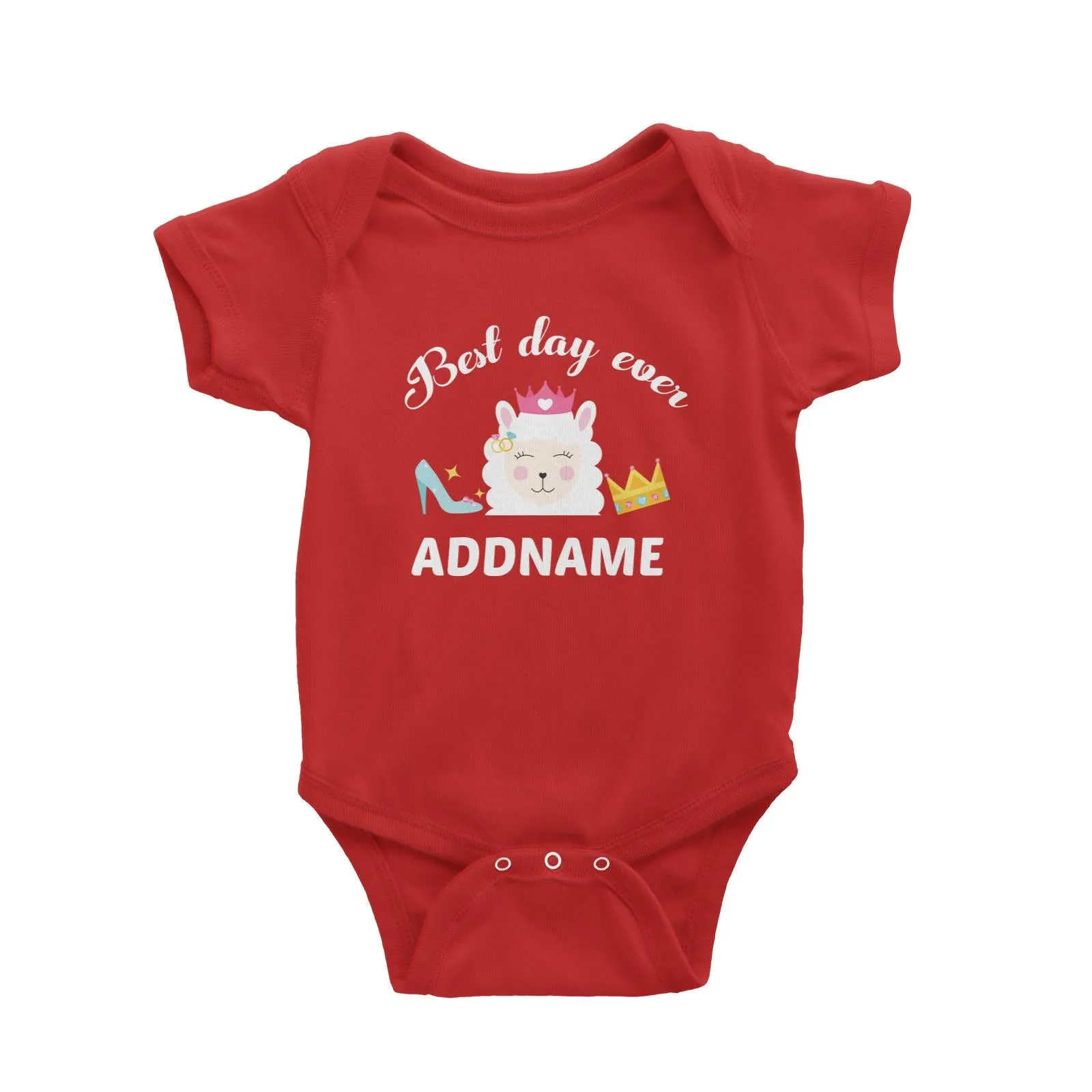 Best Day Ever Addname Baby Romper
