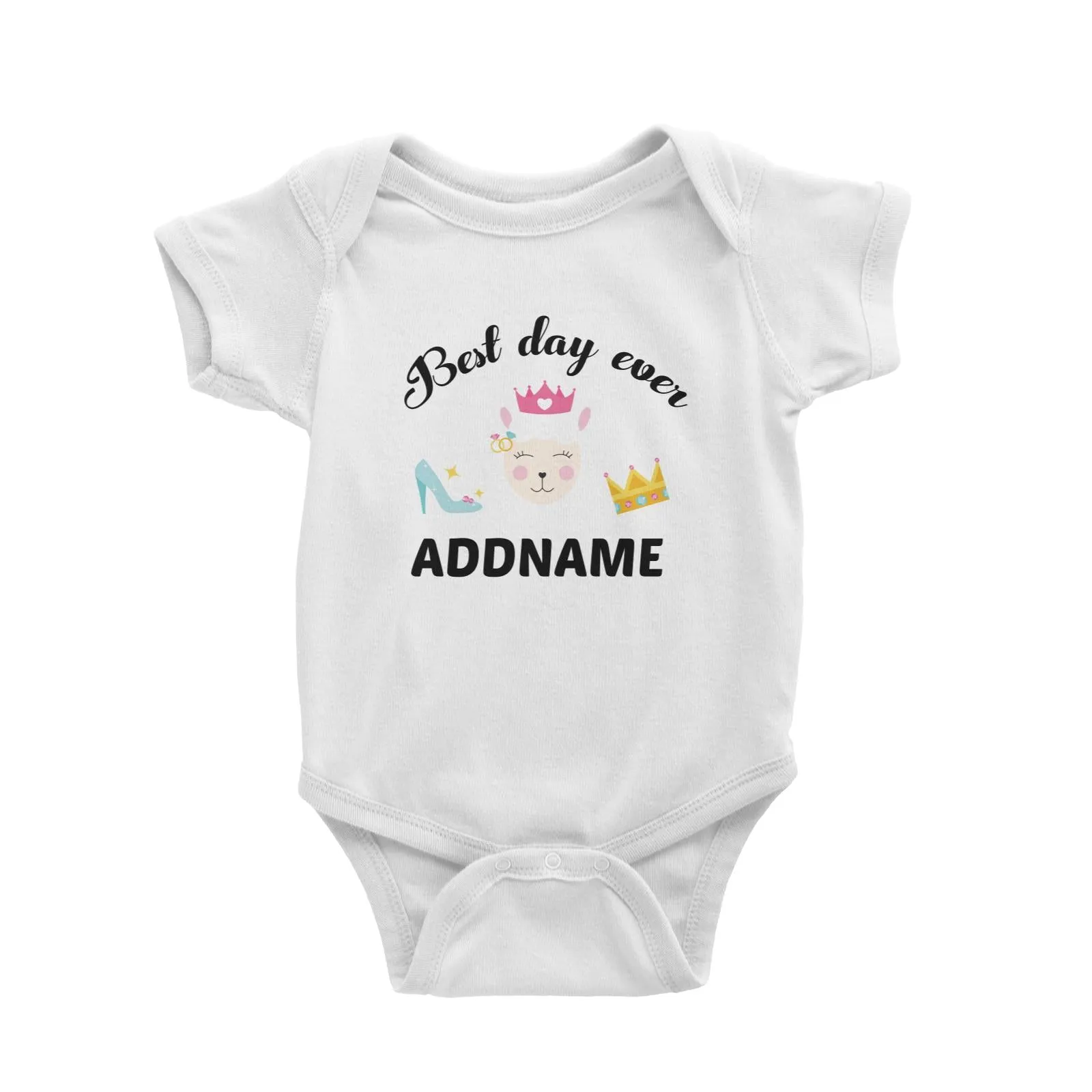 Best Day Ever Addname Baby Romper