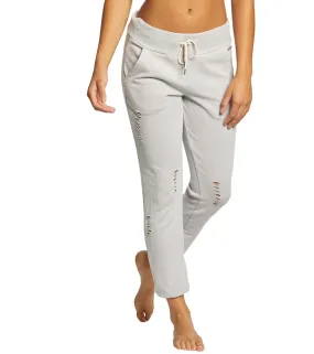 Betsey Johnson Performance Distressed Sweatpants
