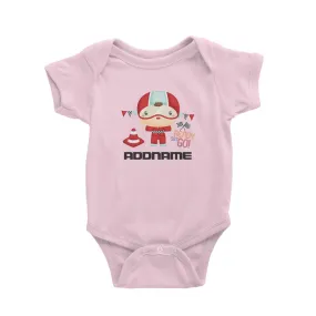 Birthday Cars Race Racer Boy Ready Set Go Addname Baby Romper