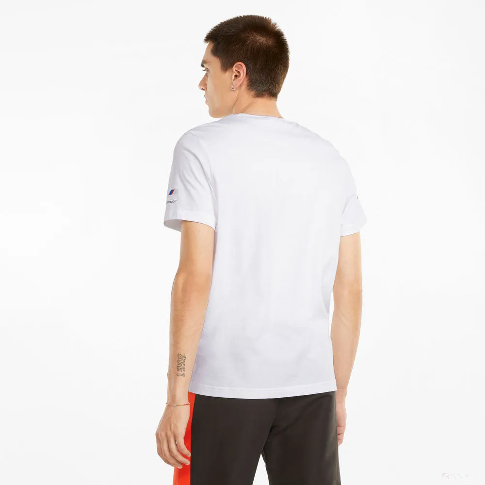 BMW T-shirt, Puma BMW Motorsport Logo, White, 2021
