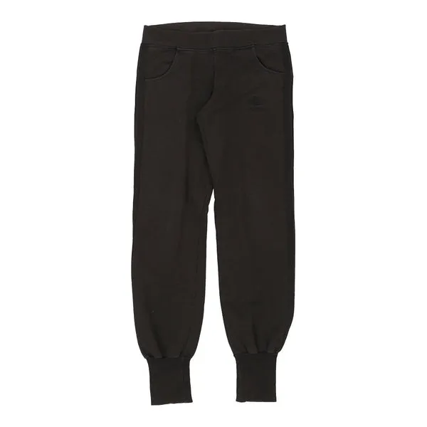 Bootleg Adidas Joggers - Small Black Cotton Blend