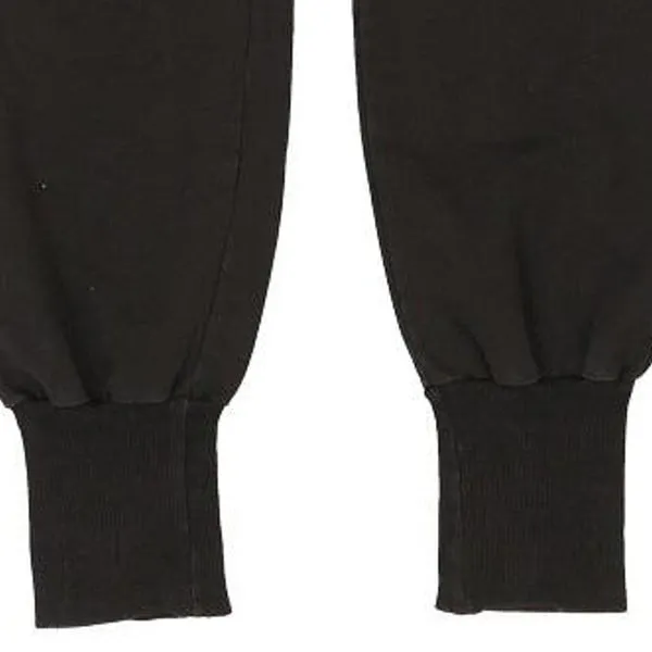 Bootleg Adidas Joggers - Small Black Cotton Blend