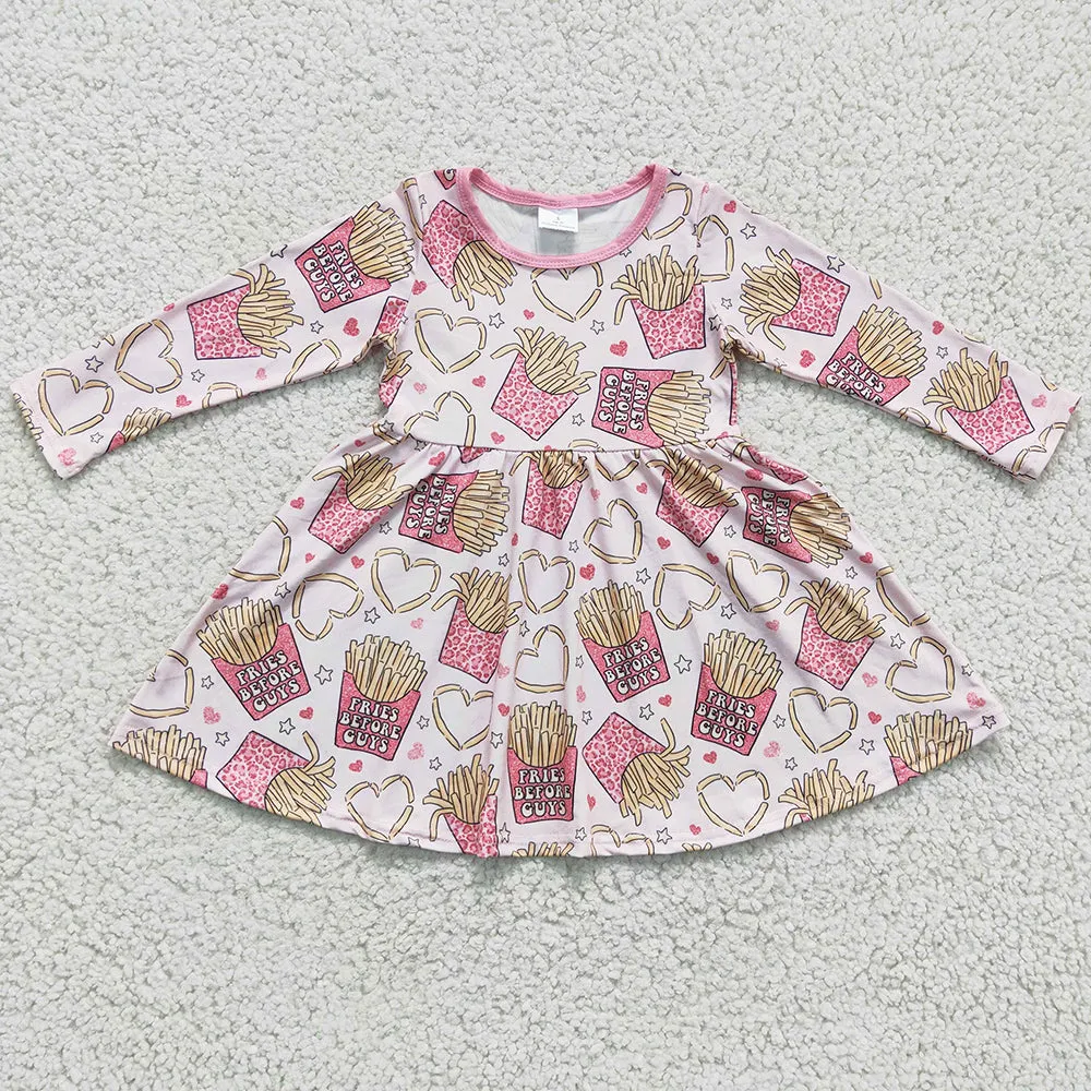 Boutique Girls Clothing Valentine's Day Kids Outfits Girls Dress Pink Love Baby Romper GLP0354 LR0231 GLD0159