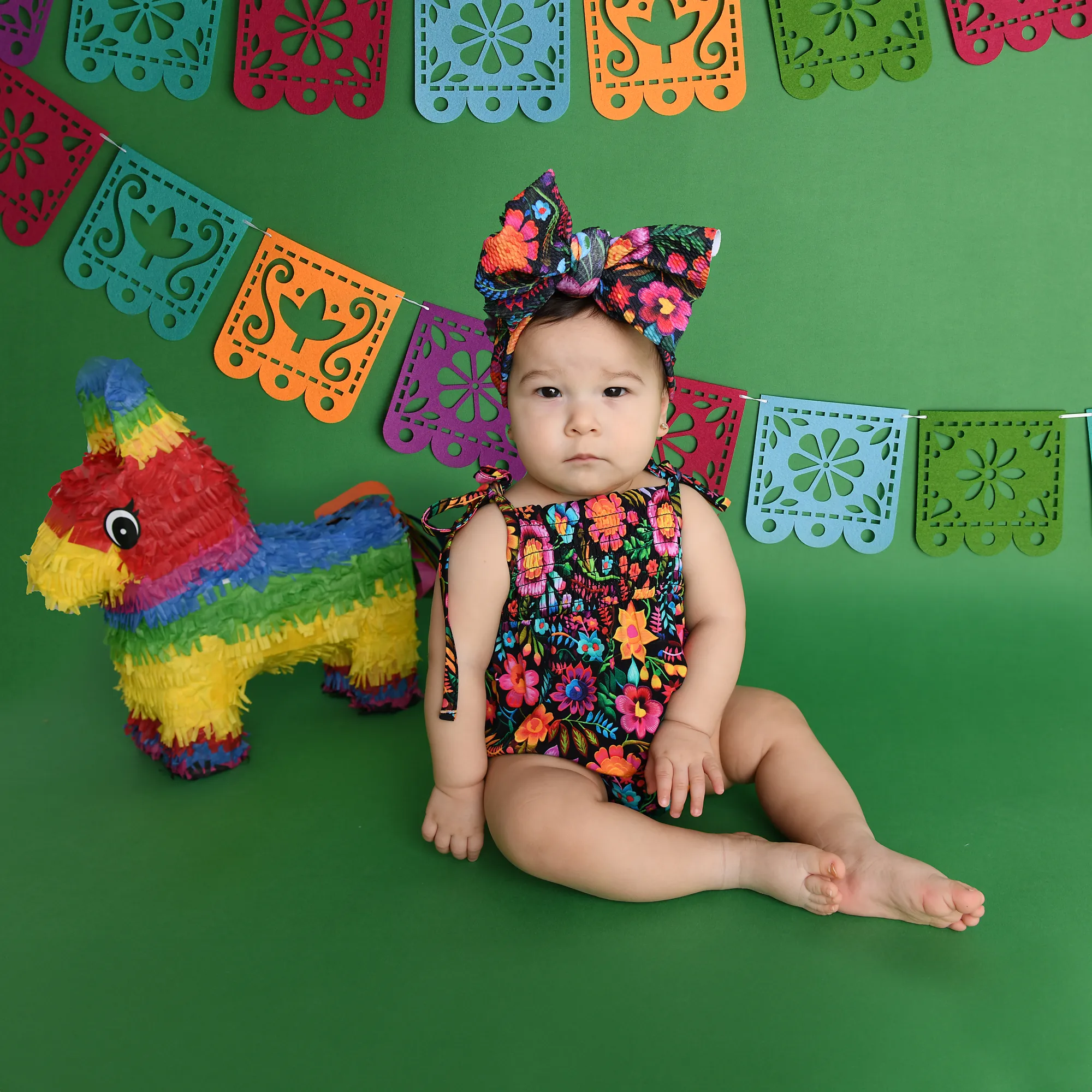 Catalina SMOCKED BUBBLE ROMPER