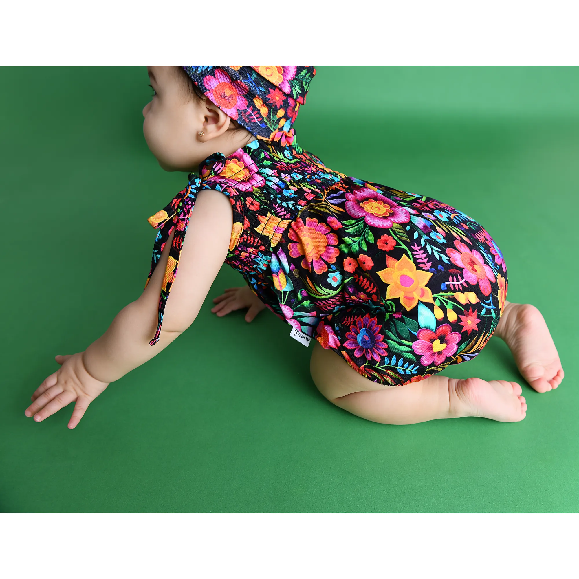 Catalina SMOCKED BUBBLE ROMPER
