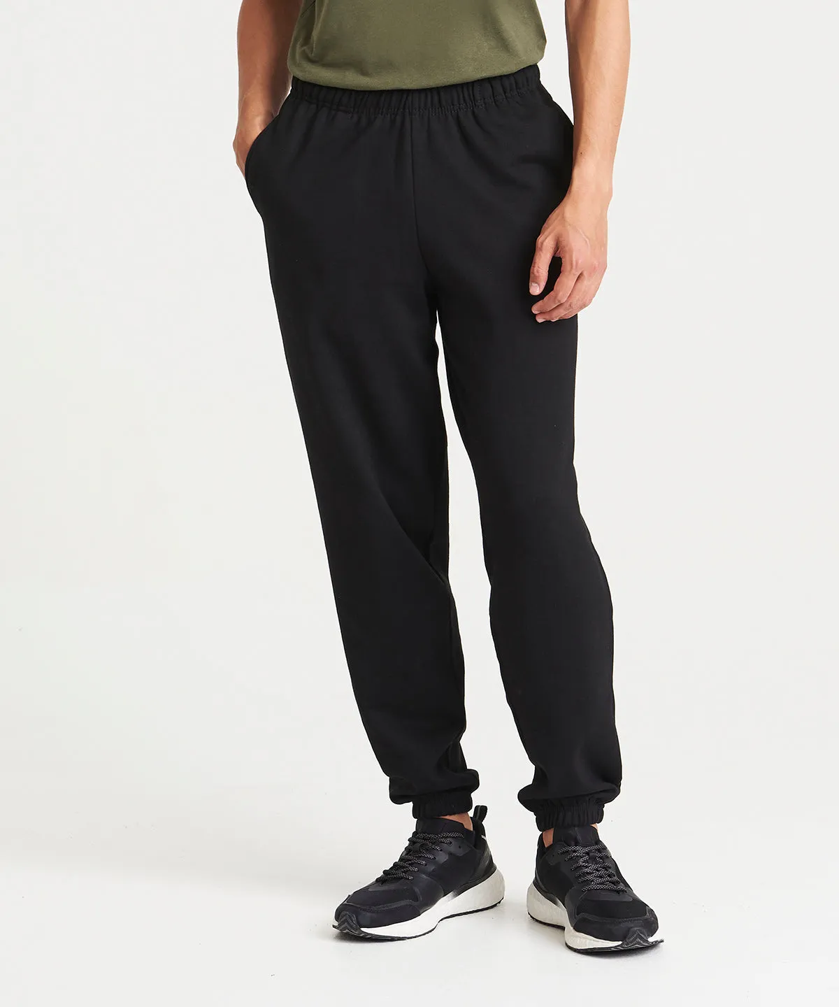 College cuffed sweatpants | Burgundy