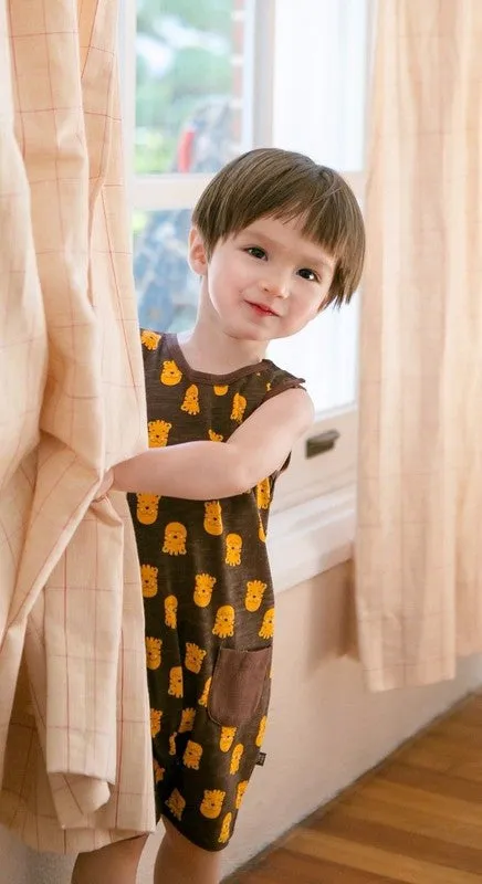 Cool Tiger Sleeveless Romper
