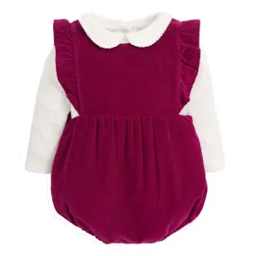 Corduroy bubble set: Size 18-24M