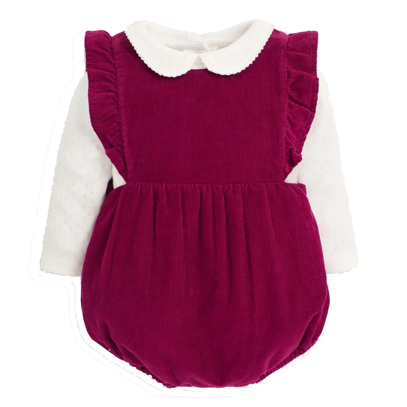 Corduroy bubble set: Size 18-24M