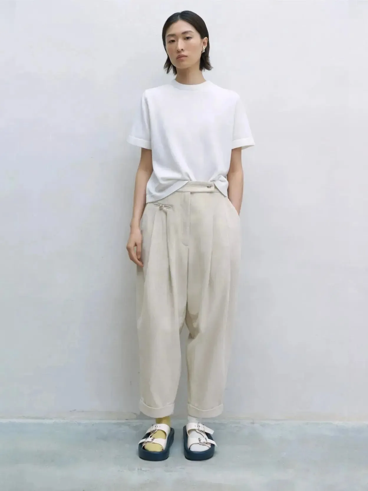 Corduroy Carrot Pants