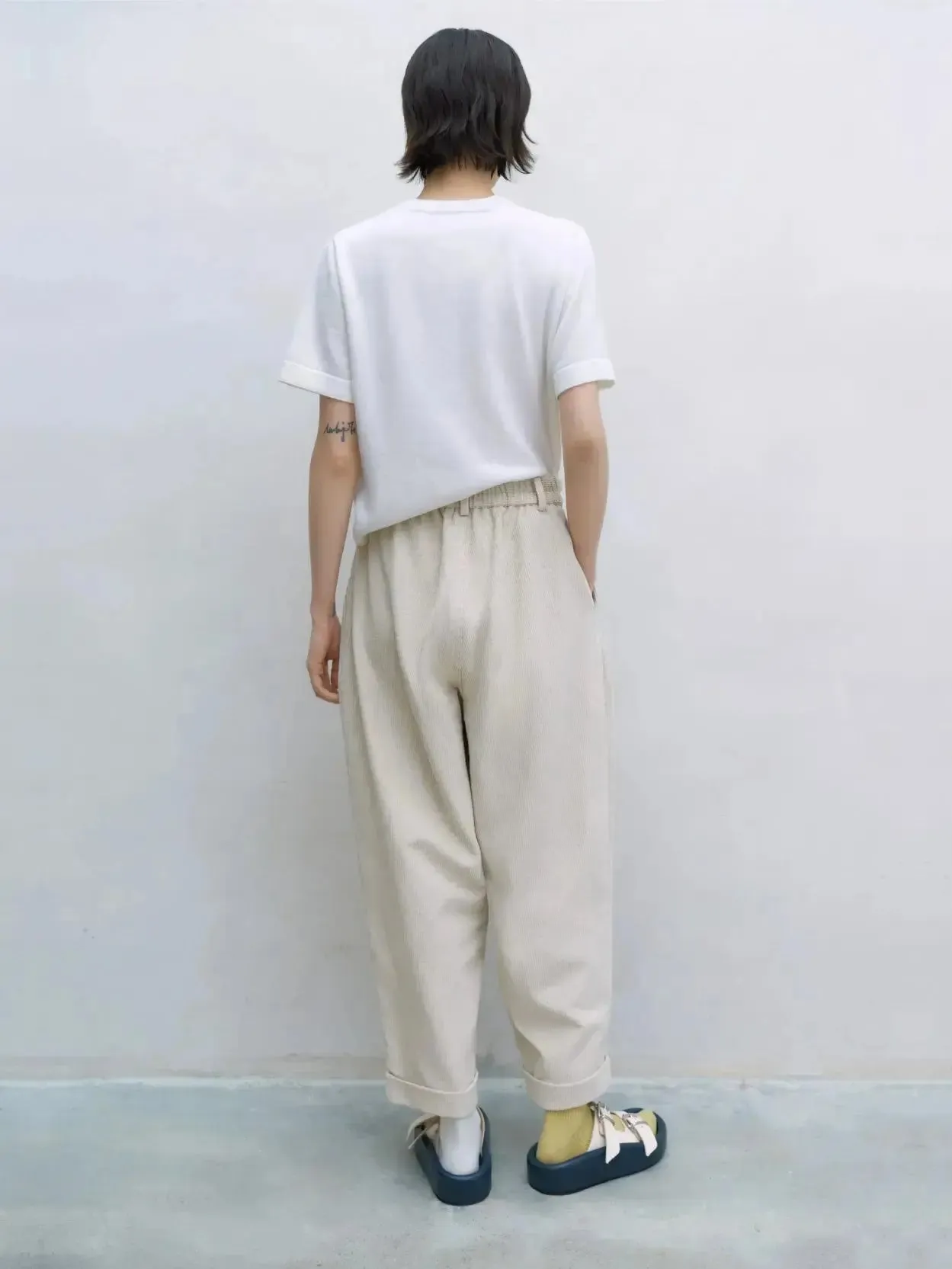 Corduroy Carrot Pants