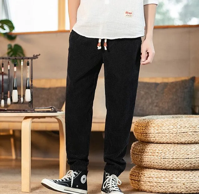 Corduroy Streetwear Joggers Pants