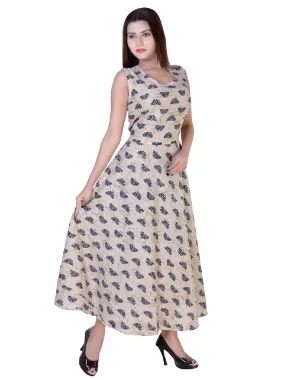 Cotton Blue Traditional Jaipuri Print