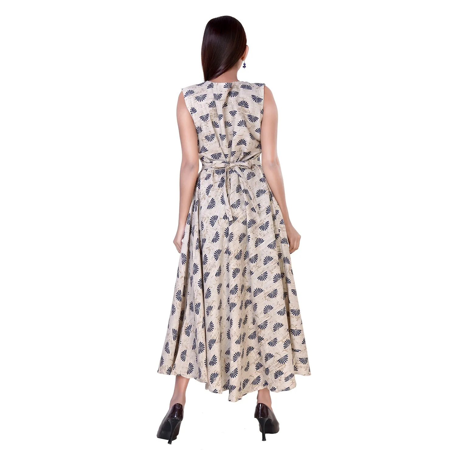 Cotton Blue Traditional Jaipuri Print
