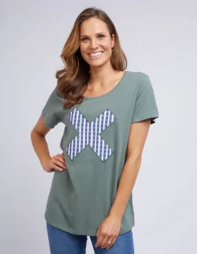 Cross it Off Short Sleeve Tee | Green