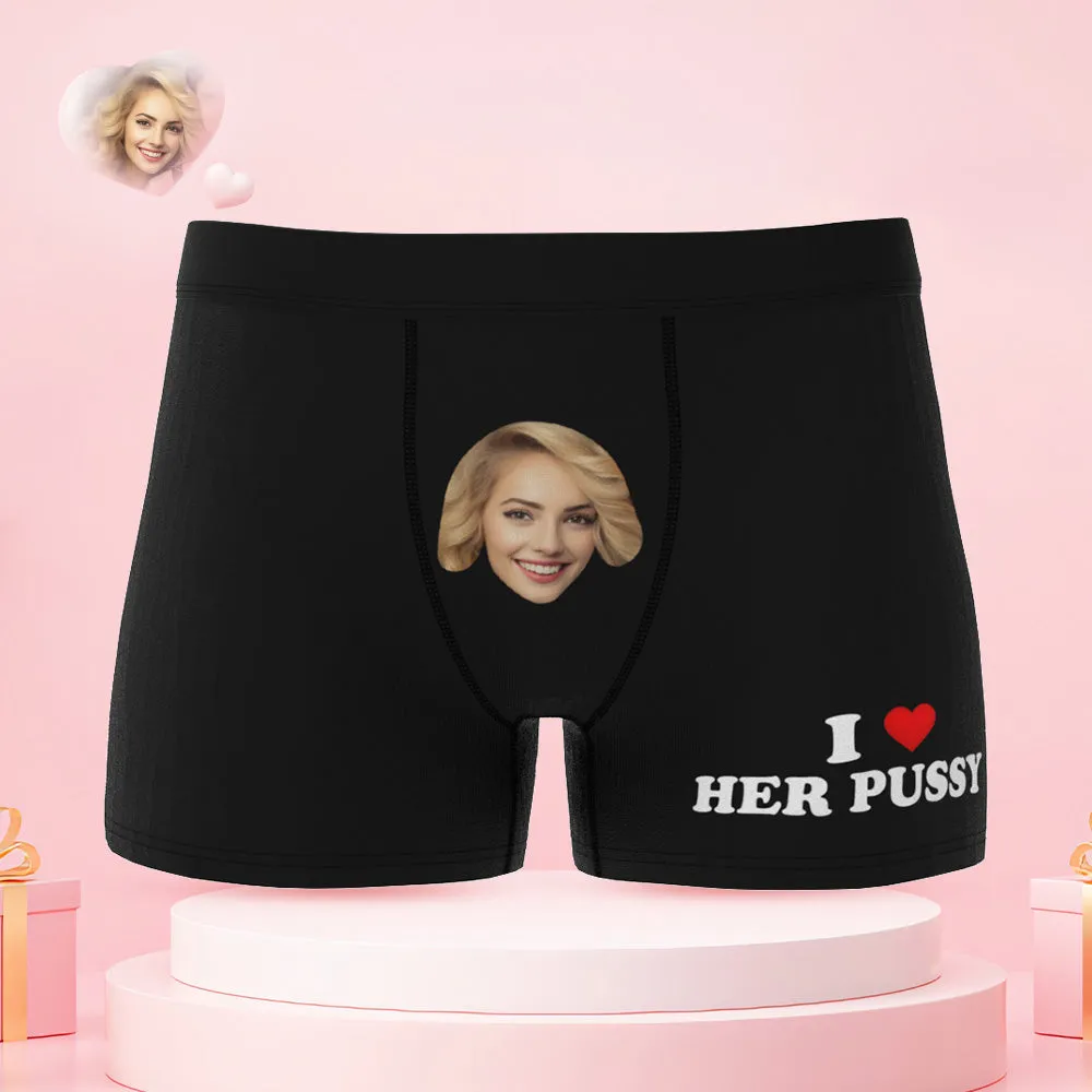 Custom Face Couple Underwear Love Your Body Personalized Underwear Valentine's Day Gift