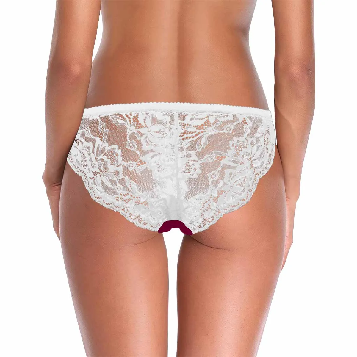 Custom Face Womens Panties Golf 19th Hole Underwear Personalized Face Sexy Panties Women's Lace Panty
